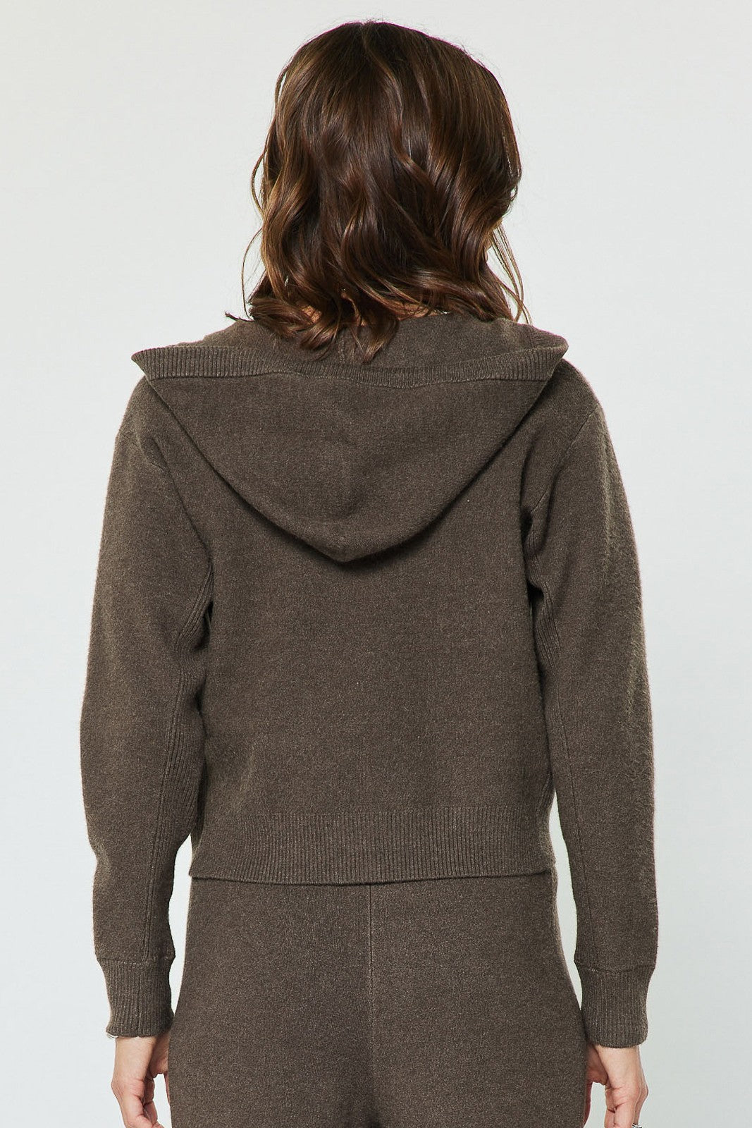 The Comfy Zip Up Brown
