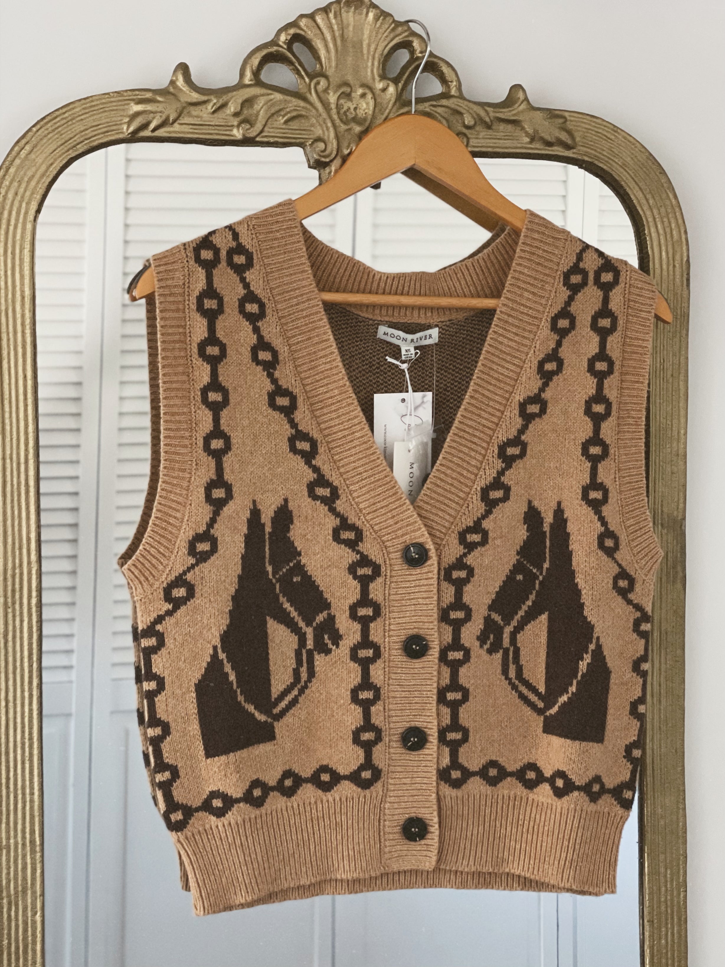 Beau Sleeveless Horse Vest