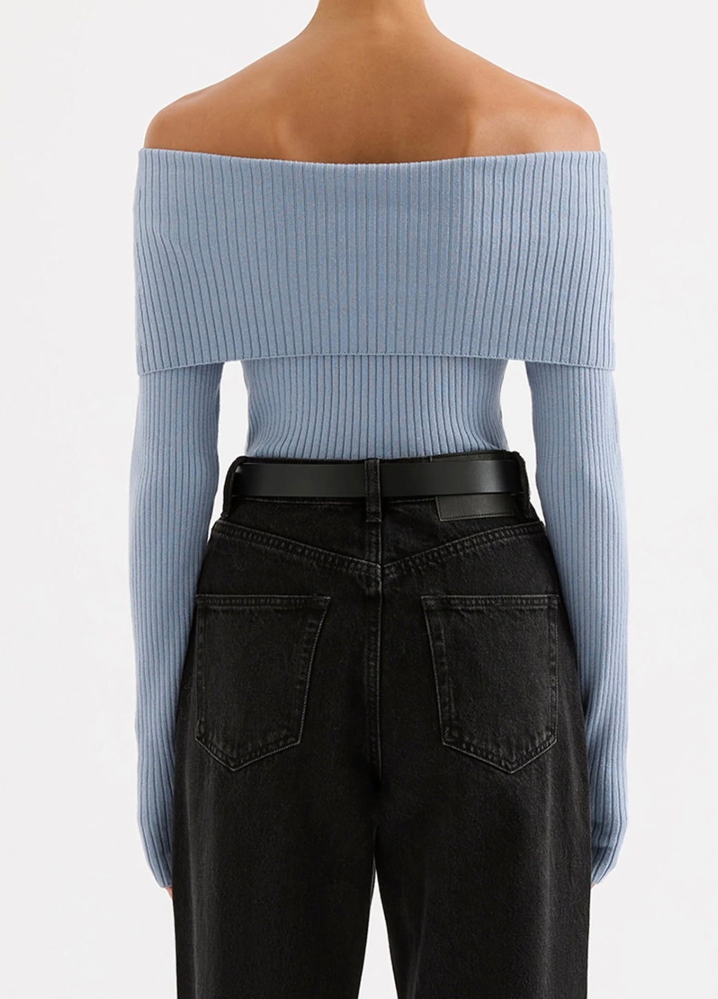 Krishna Off Shoulder Knit Top