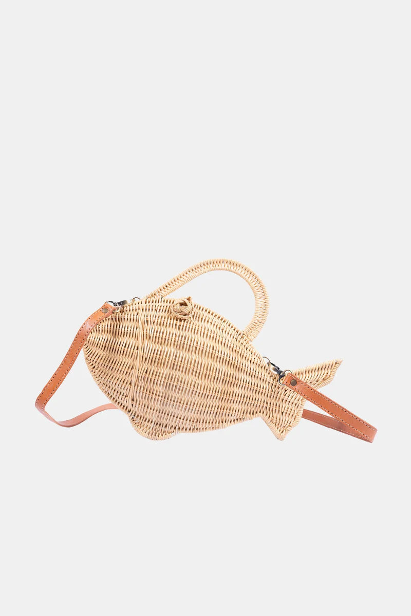 Jelavu Nemoo Rattan Fish Bag
