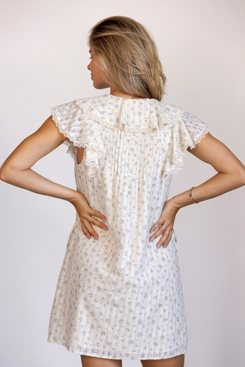 Storia Margot Ditsy Floral Mini Dress | Coco Kimono