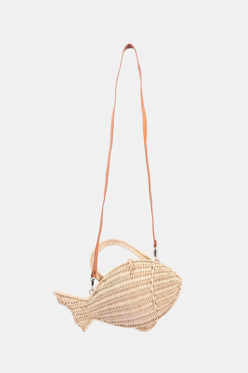 Jelavu Nemoo Rattan Fish Bag