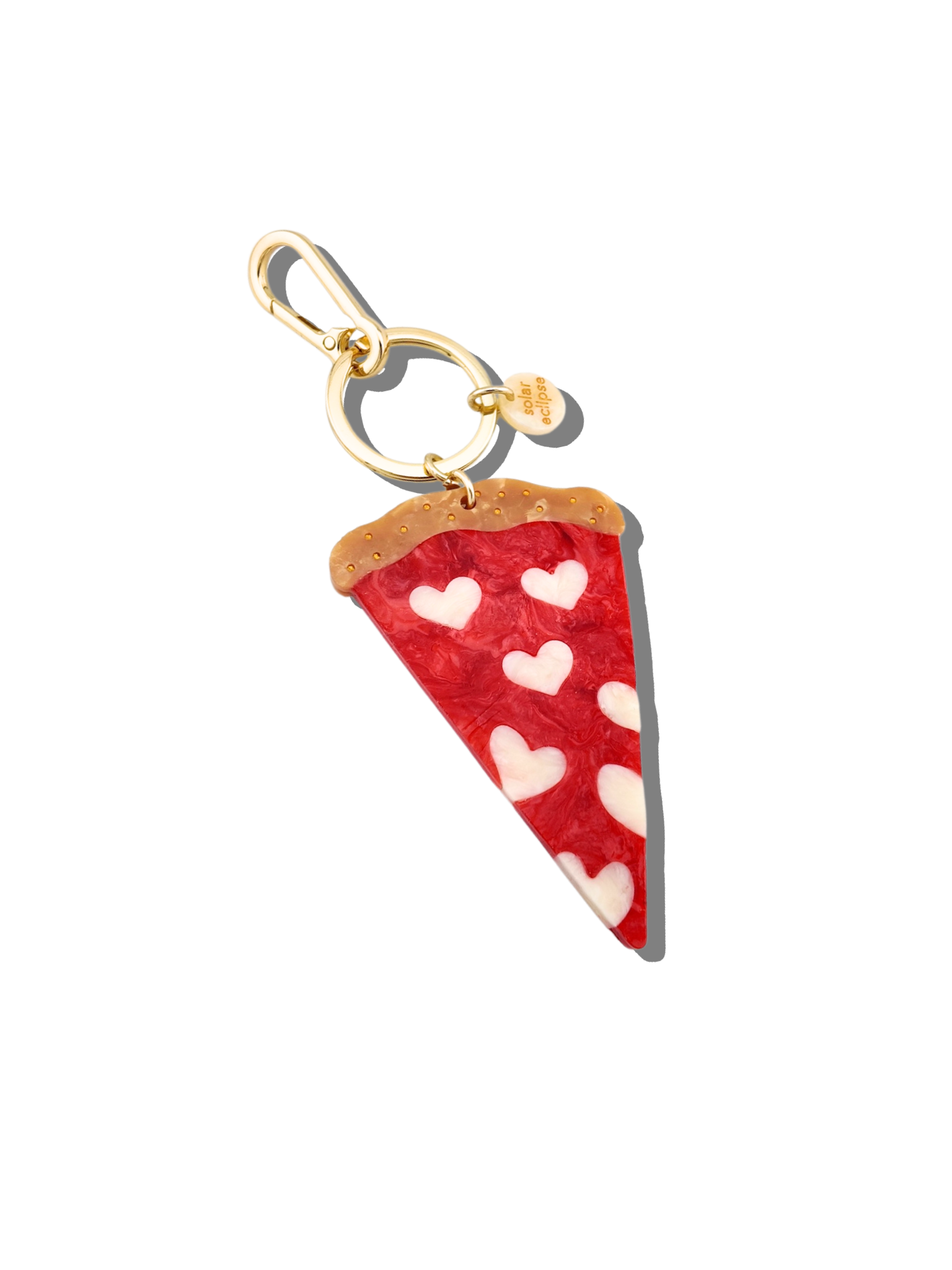 Pizza Slice Bag Charm + Keychain