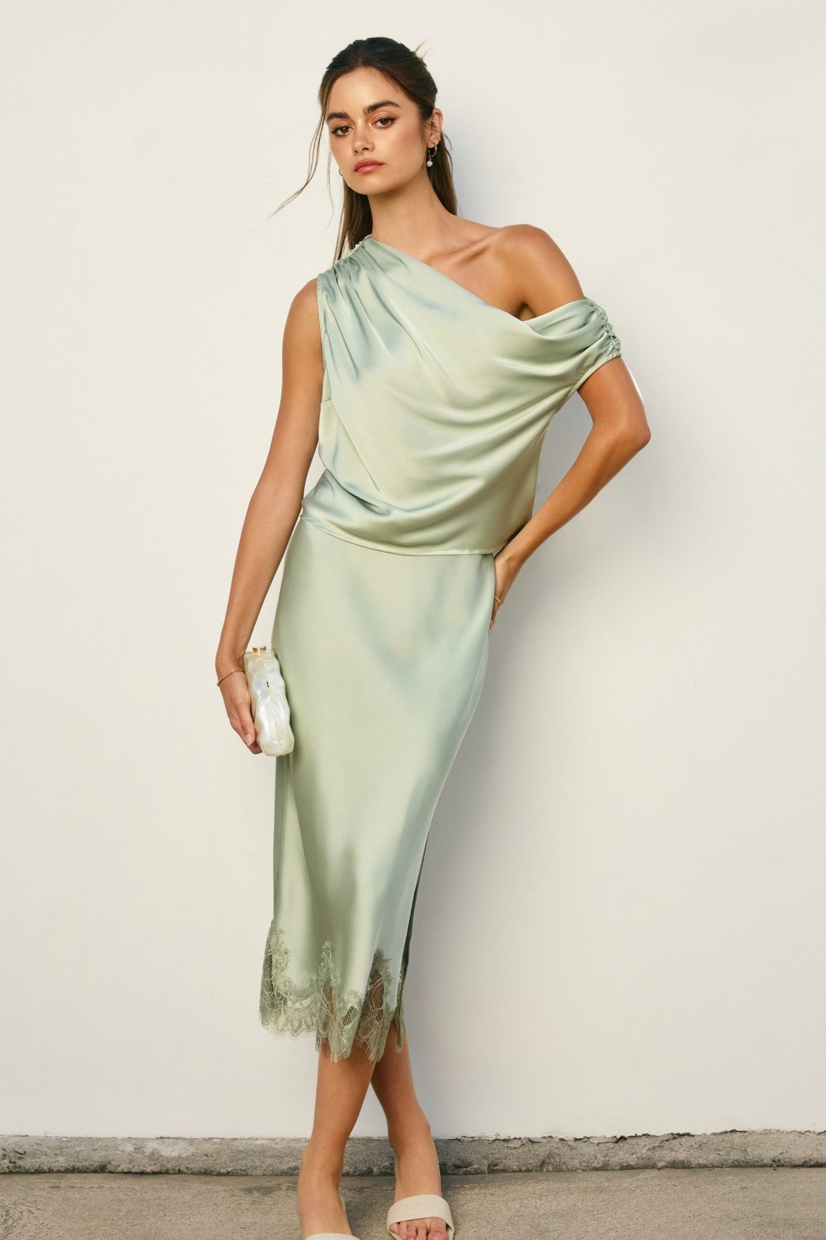 Melinda Sage Asymmetrical Top