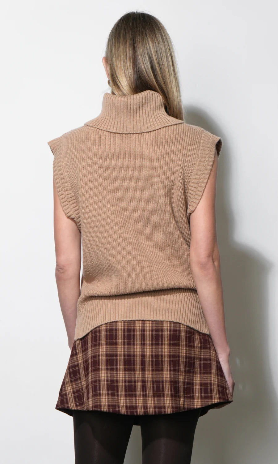 Greylin Charlotte Loose Funnel Neck Sweater