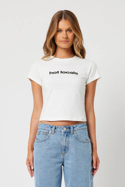 ABRAND x Rip Curl | Hot Locals Baby Tee