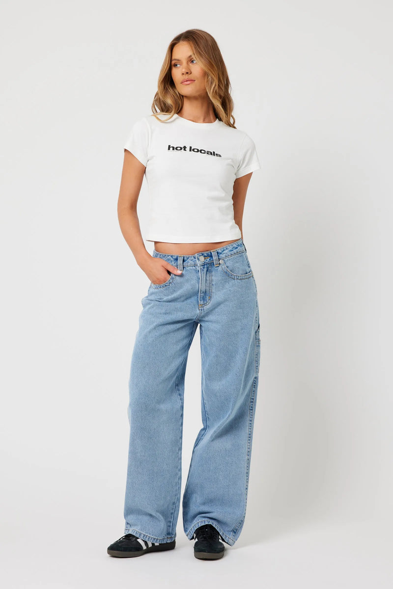 ABRAND x Rip Curl | Hot Locals Baby Tee