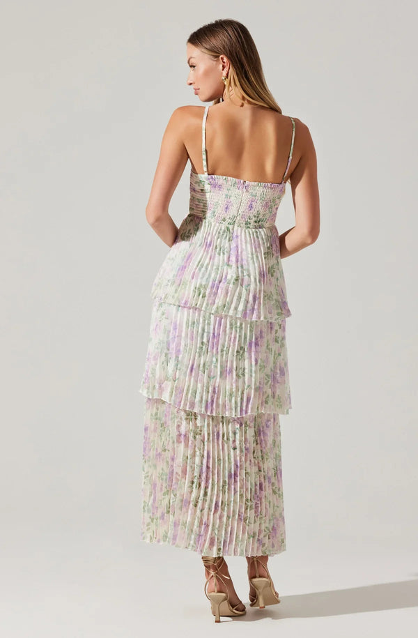 ASTR the Label | Emmi Maxi Dress Purple Floral