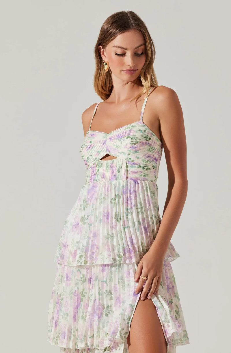 ASTR the Label | Emmi Maxi Dress Purple Floral