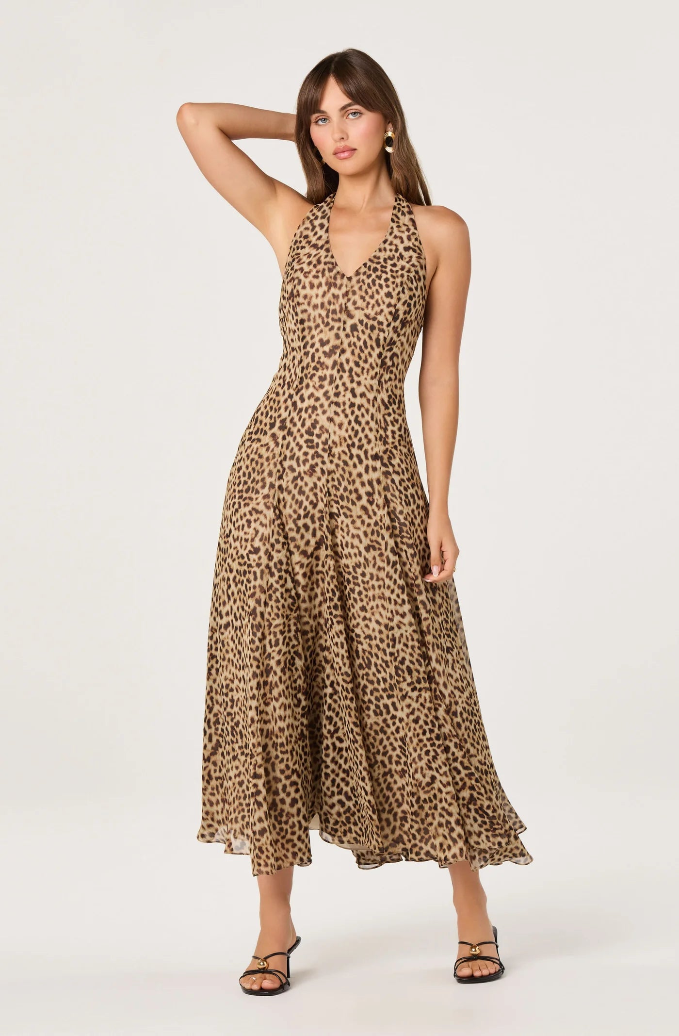 ASTR the Label Myra Cheetah Dress