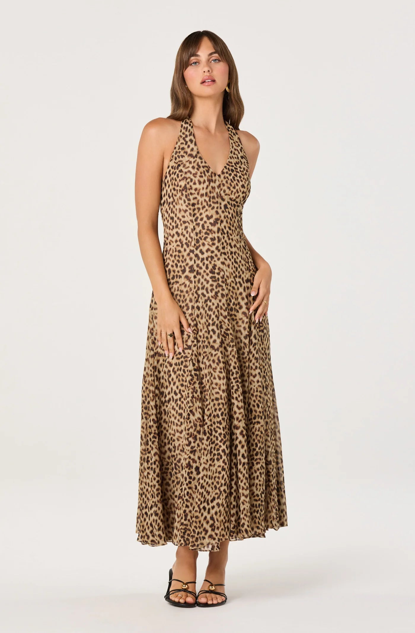 ASTR the Label Myra Cheetah Dress