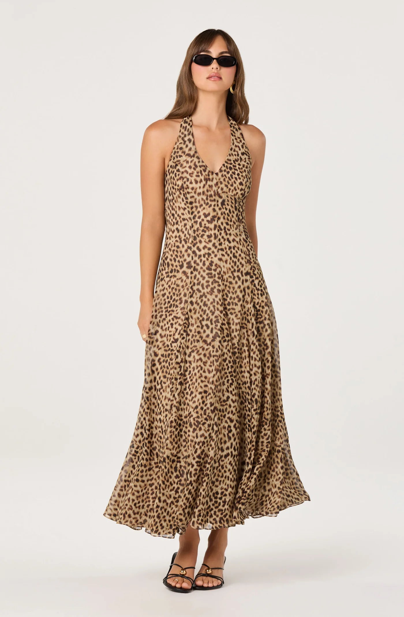 ASTR the Label Myra Cheetah Dress