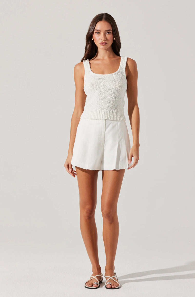 ASTR The Label | Artice Shorts | White