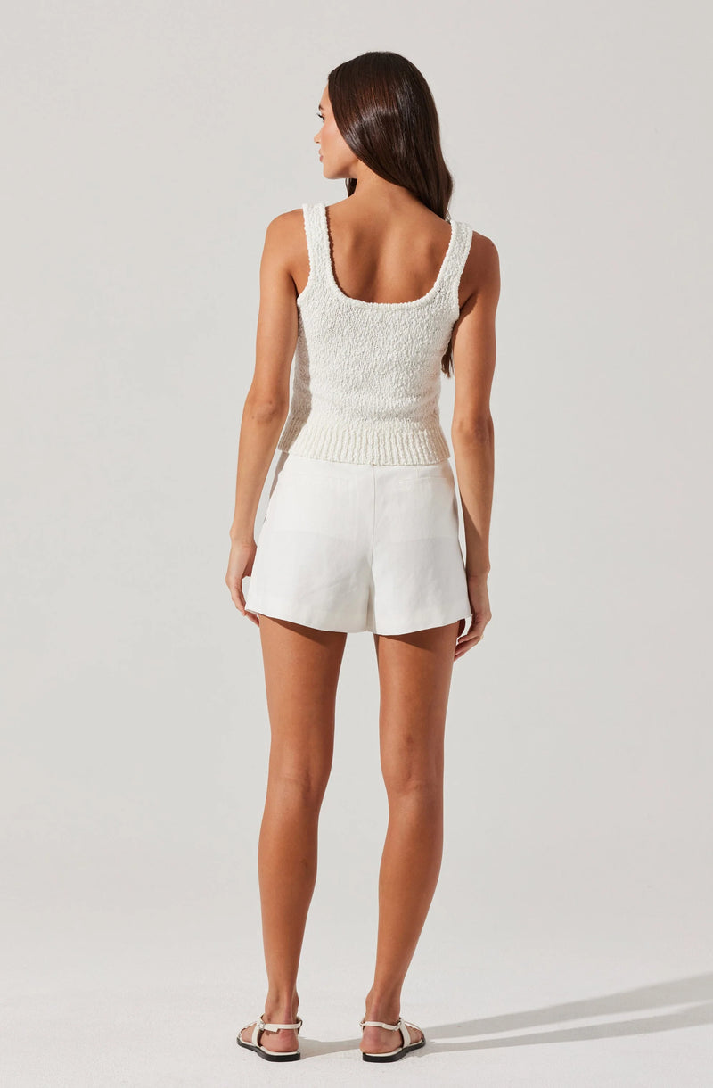 ASTR The Label | Artice Shorts | White