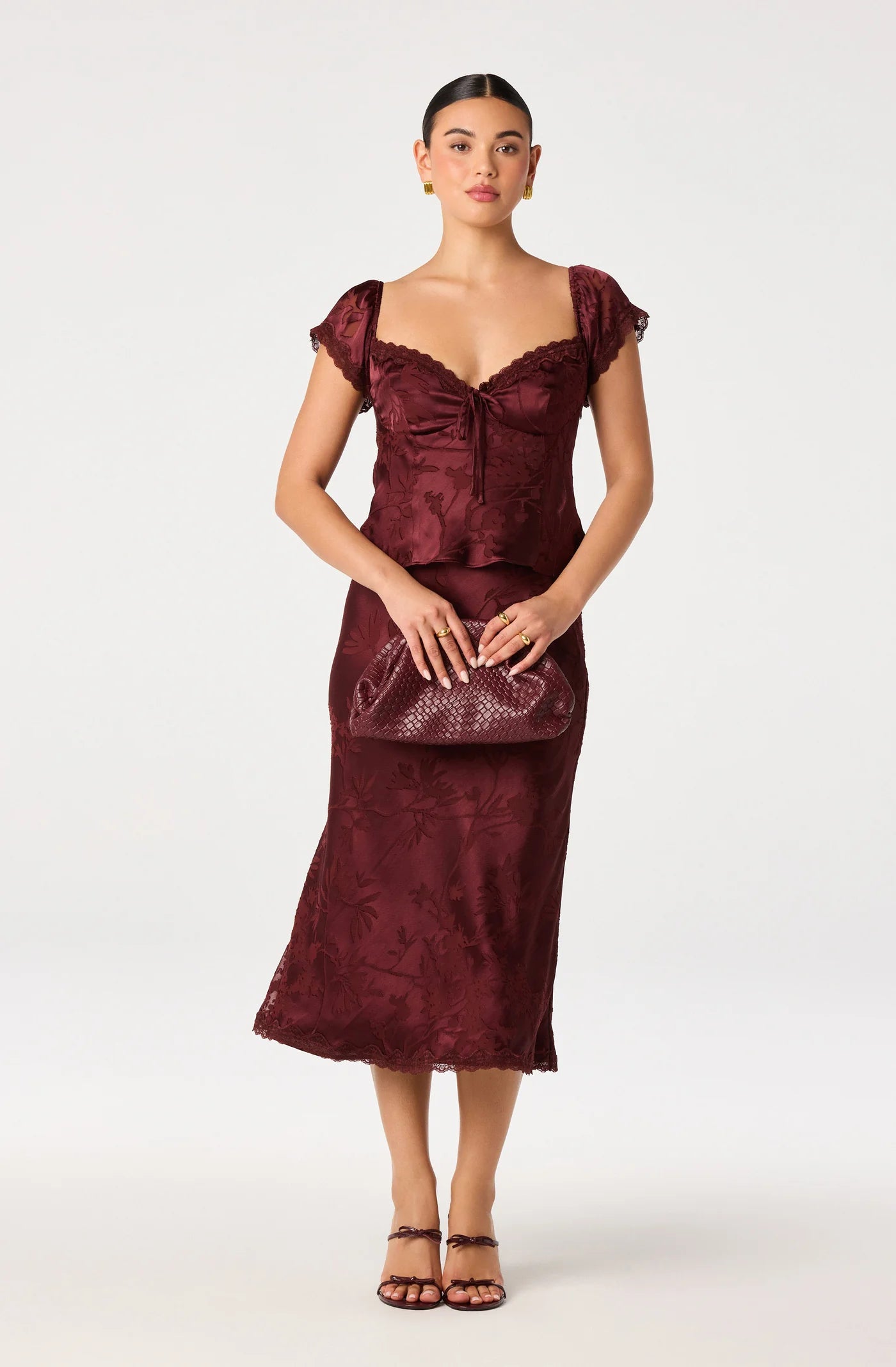 ASTR the Label Vanessa Top Mulberry