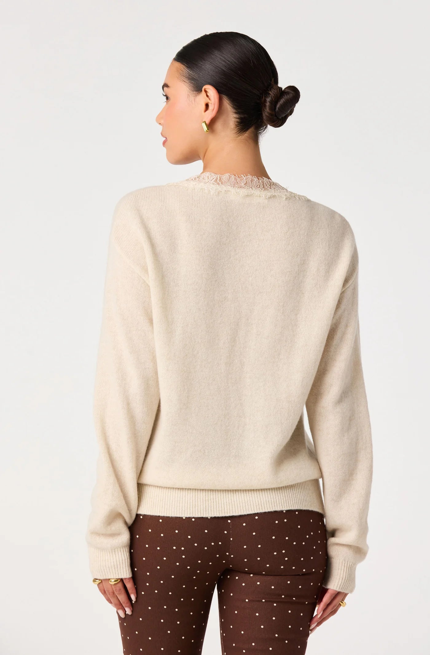 ASTR the Label Jaydn Sweater Ivory