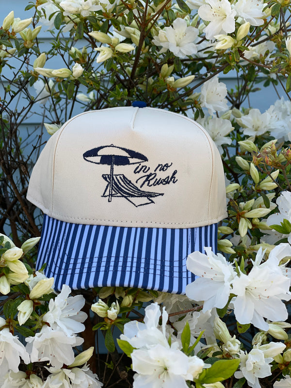 In No Rush Hat | Blue Natural