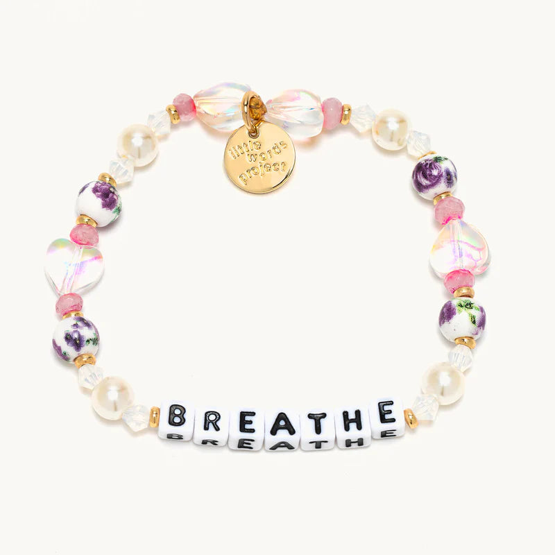 Little Words Project | Breathe Bracelet Garden Party