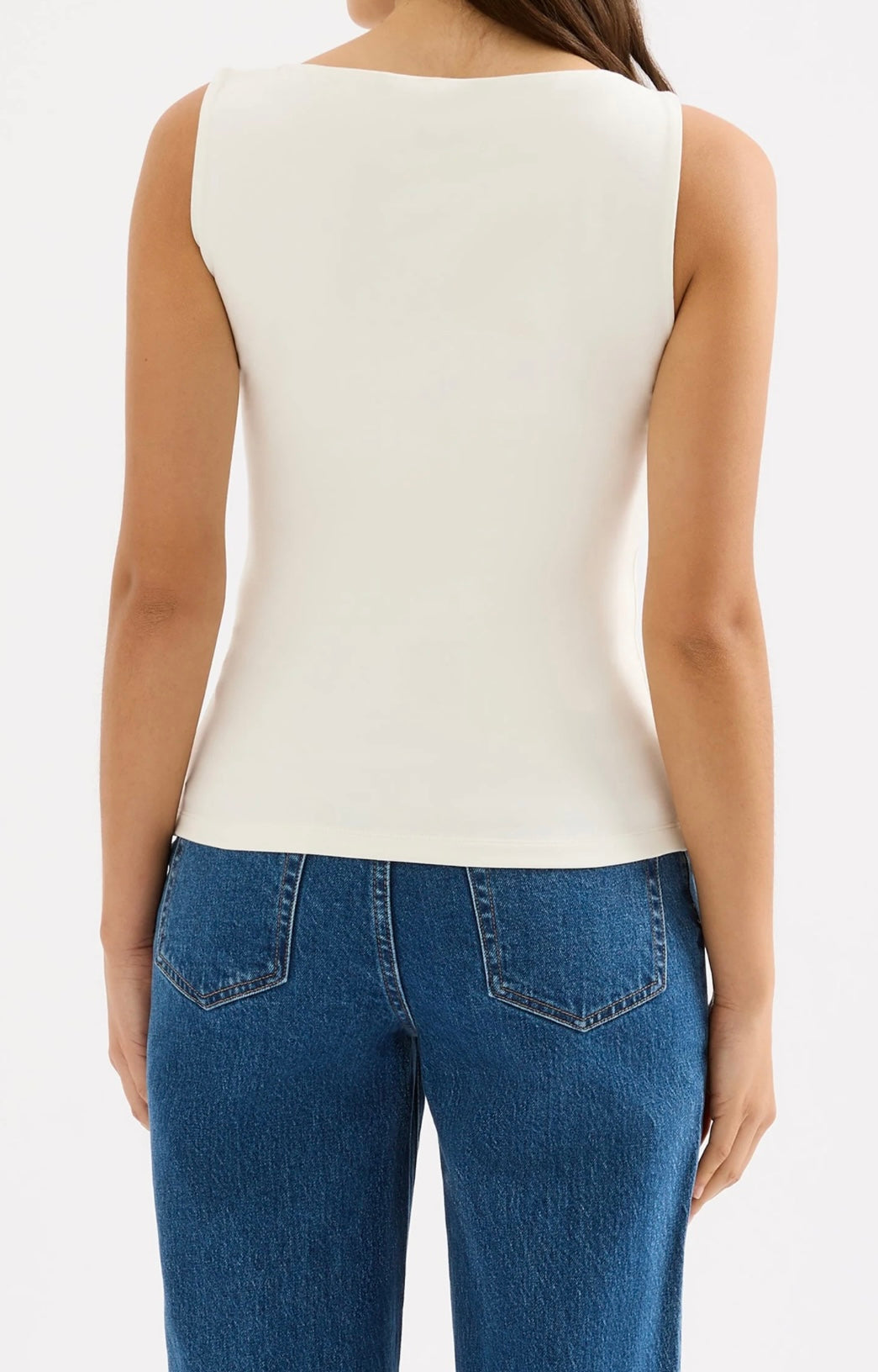 Lois Tank | White