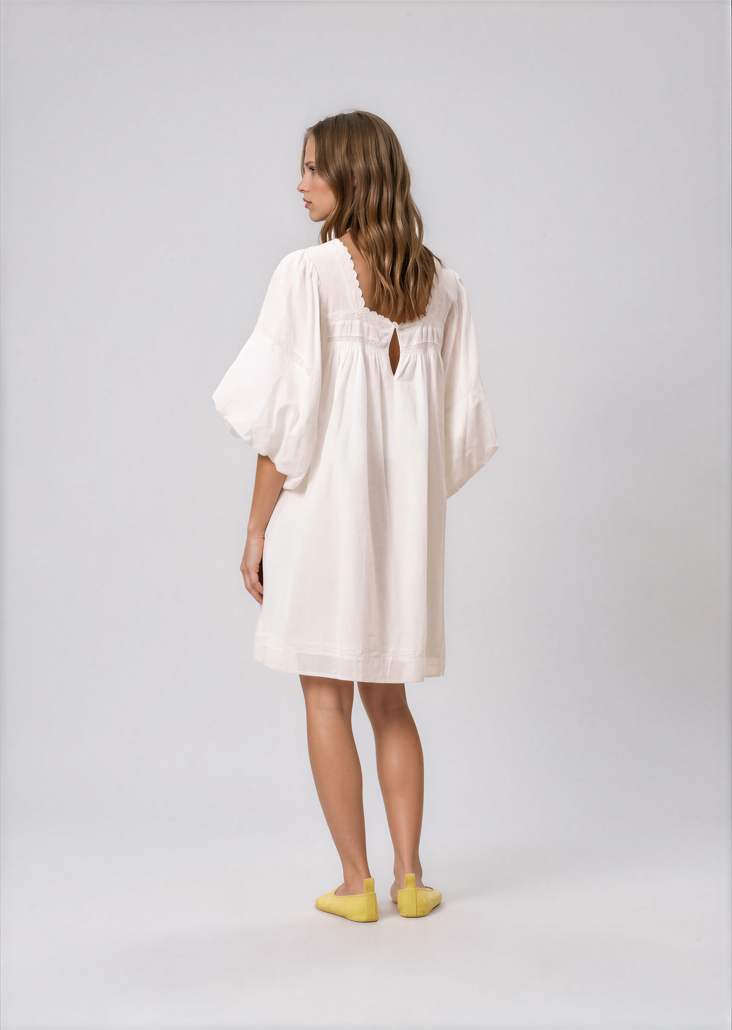 FRNCH Lorelei Cream Dress