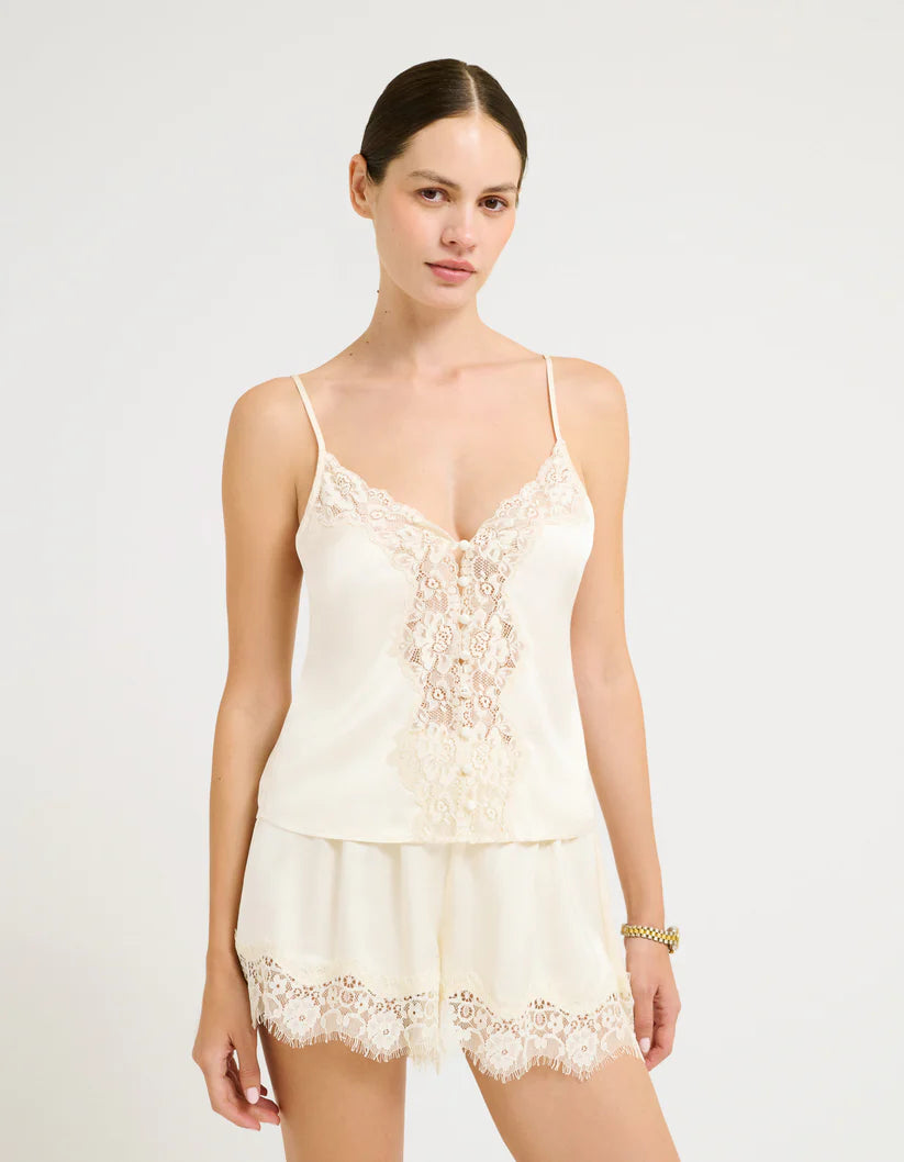 Rumored Chantilly Tank Top Ivory