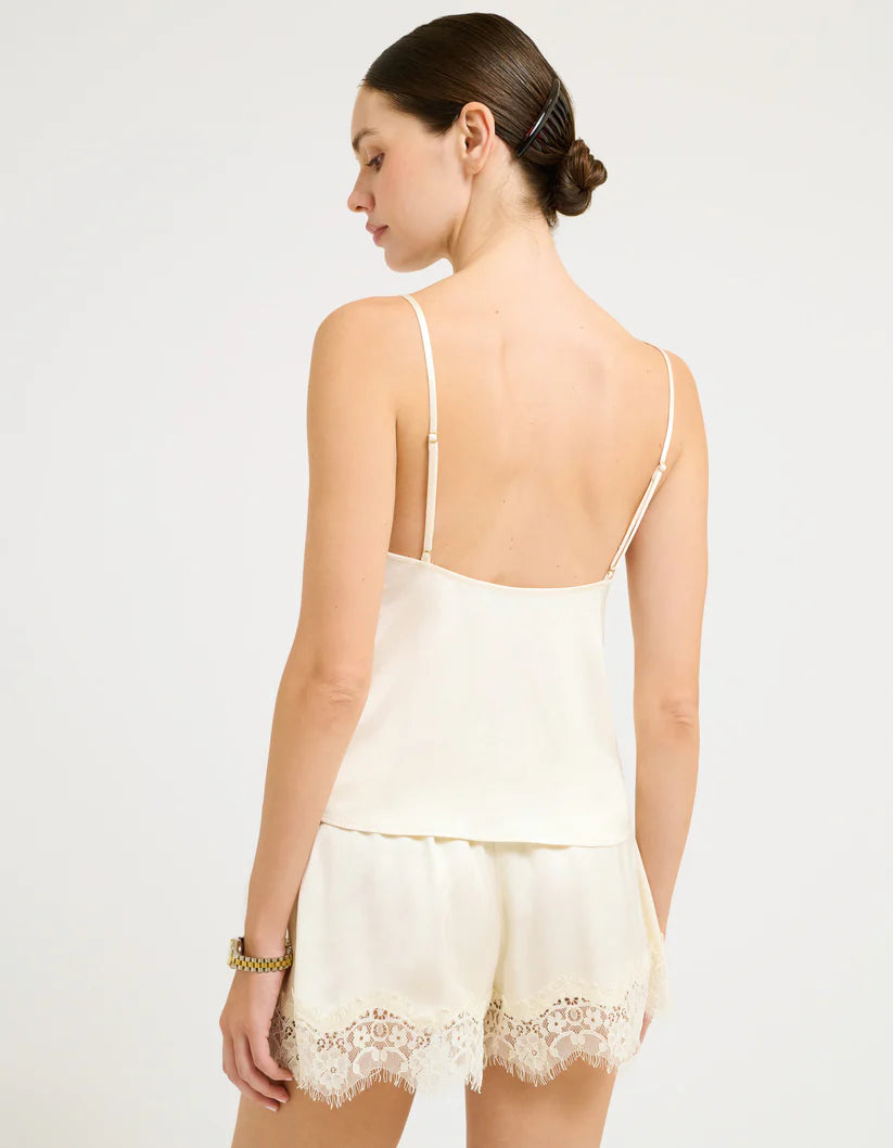 Rumored Bloom Shorts Ivory