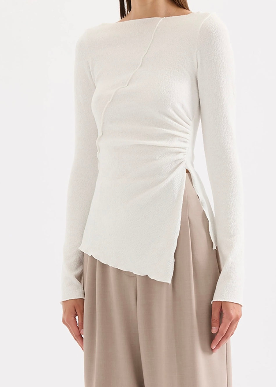 Cora Long Sleeve Top Salt
