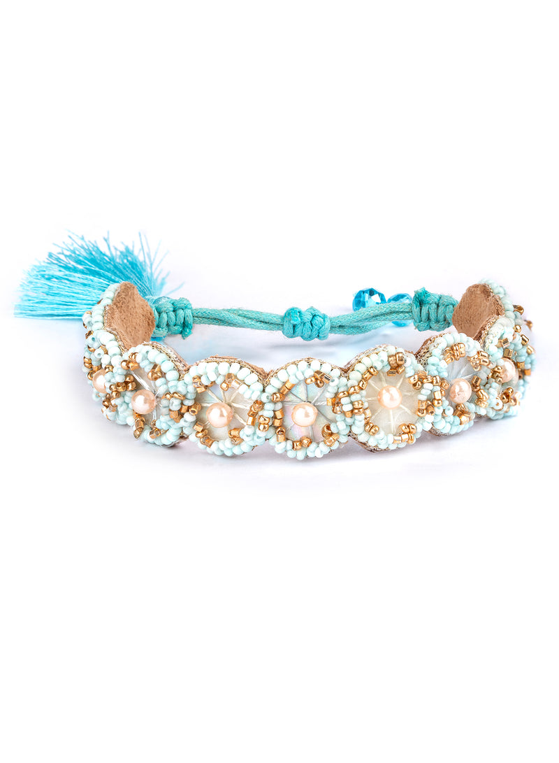 Odell Beaded Pearl Bracelet