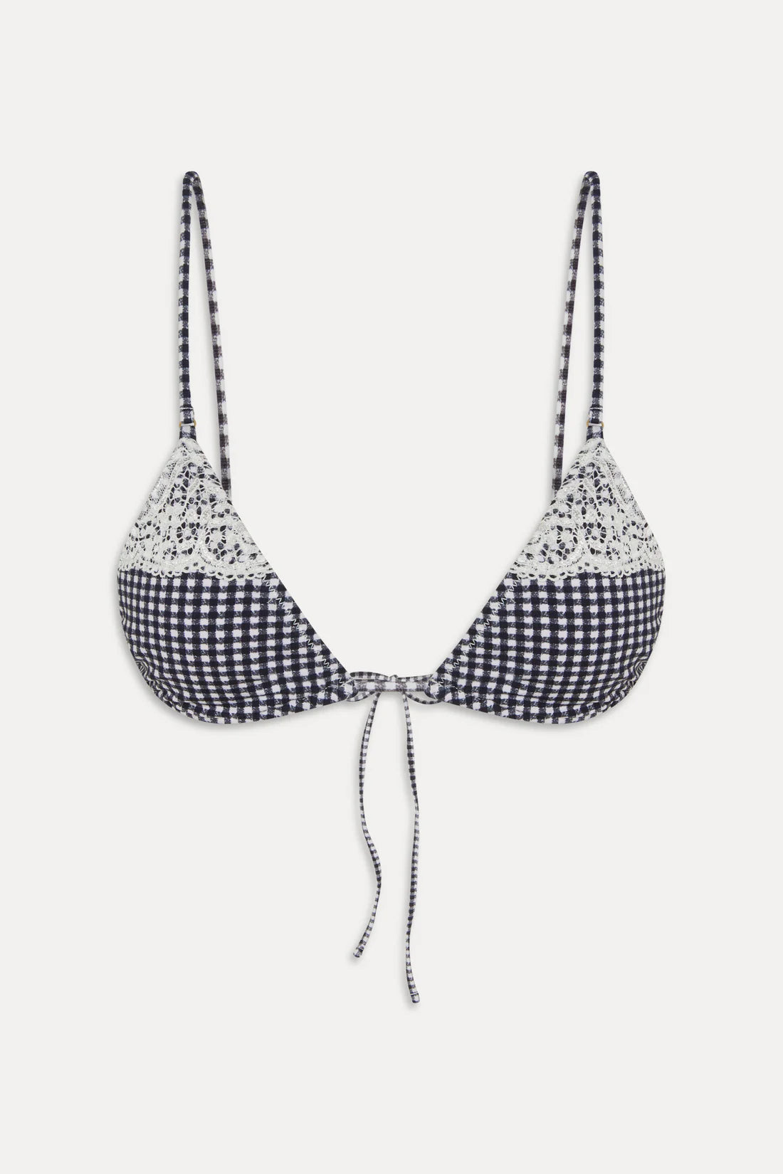 Frankies Bikinis Elena Micro Cotton Bikini Midnight Wishes