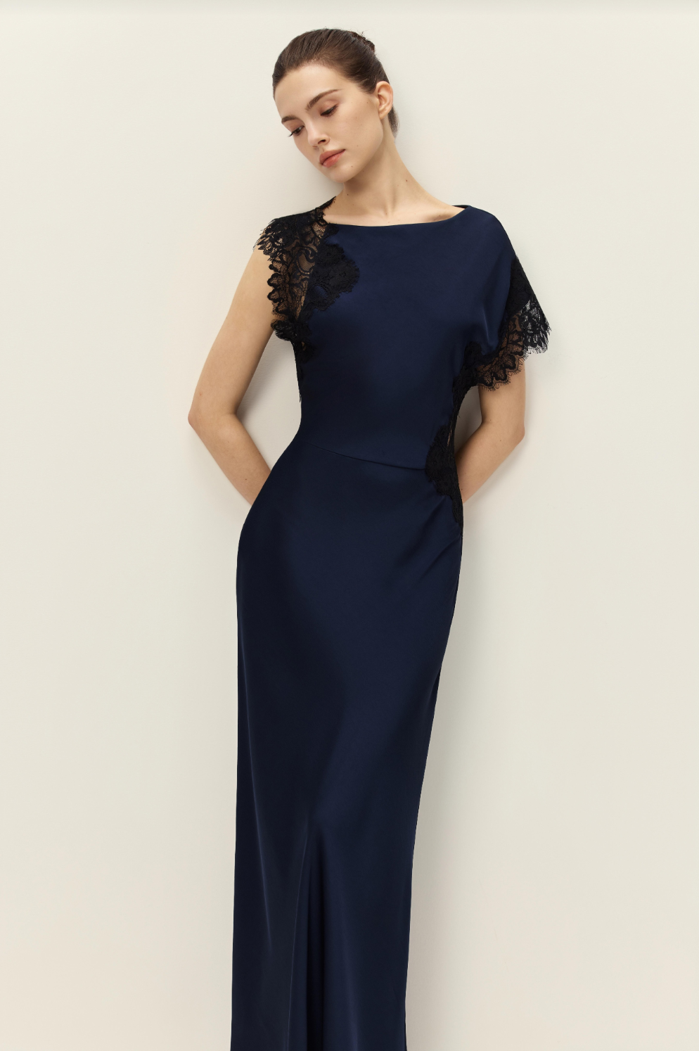 Elodie Maris Navy Dress | Special Event Dress | Coco Kimono 