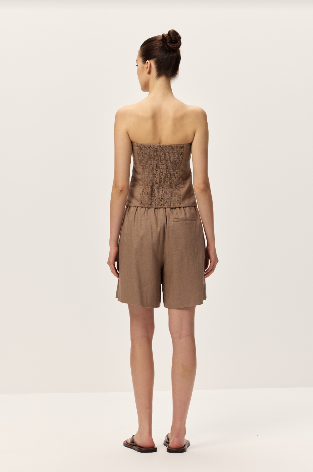 Elodie Mavi Mocha Short | Shorts | Coco Kimono