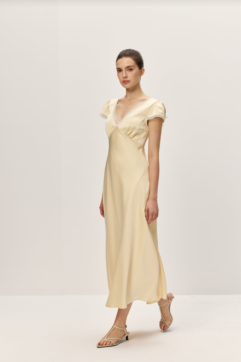 Elodie Ondine Butter Yellow Dress | Special Event Dress | Coco Kimono 