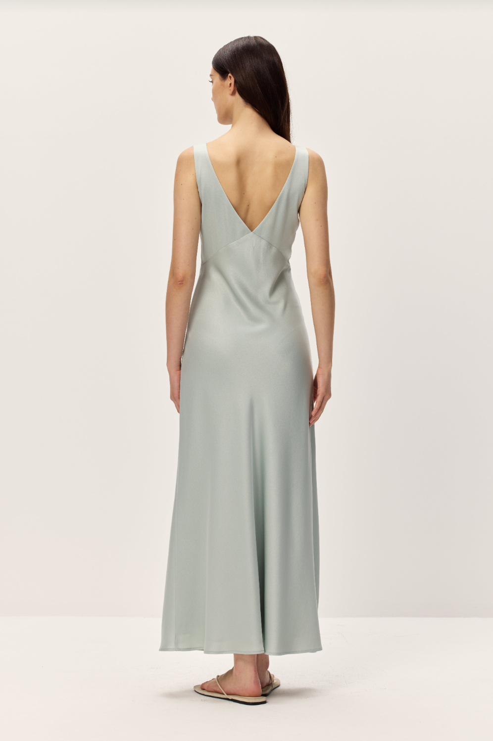 Elodie Roshan Seafoam Dress | Maxi Dress | Coco Kimono