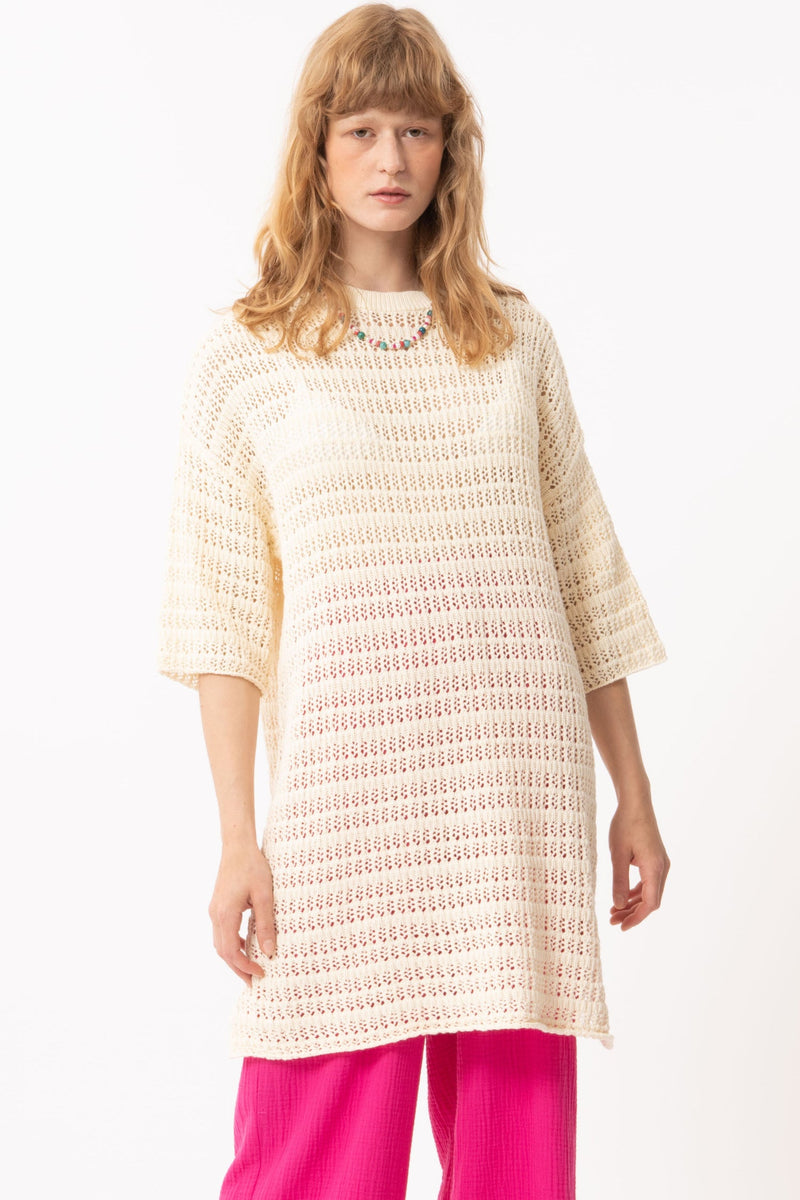 FINAL SALE Erica Tunic Sweater | Cream