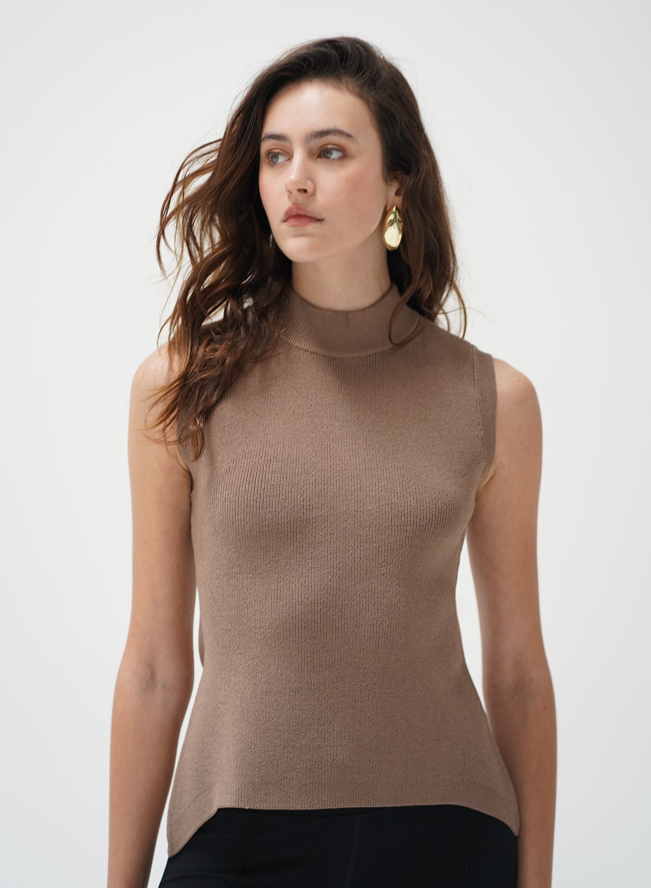 LNA Pax Sleeveless Sweater