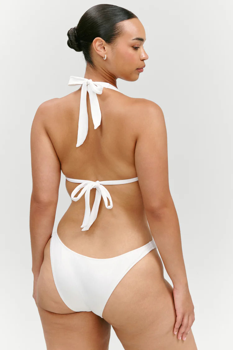 Frankies Bikinis Taite Ribbed Bikini Top Marry Me