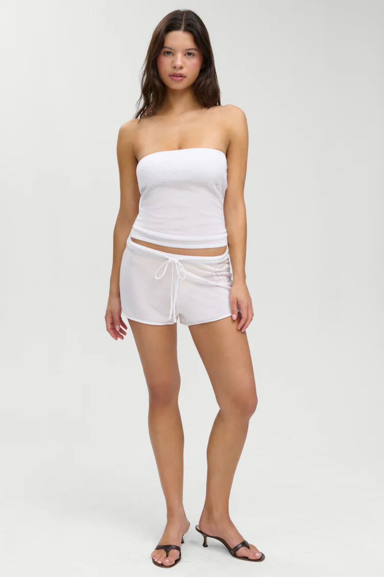 Frankies Bikinis Sophie Knit Mini Shorts