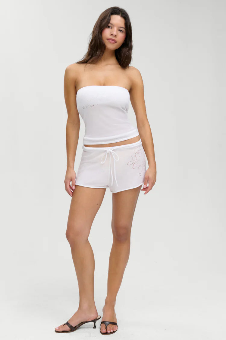 Frankies Bikinis Sophie Knit Mini Shorts