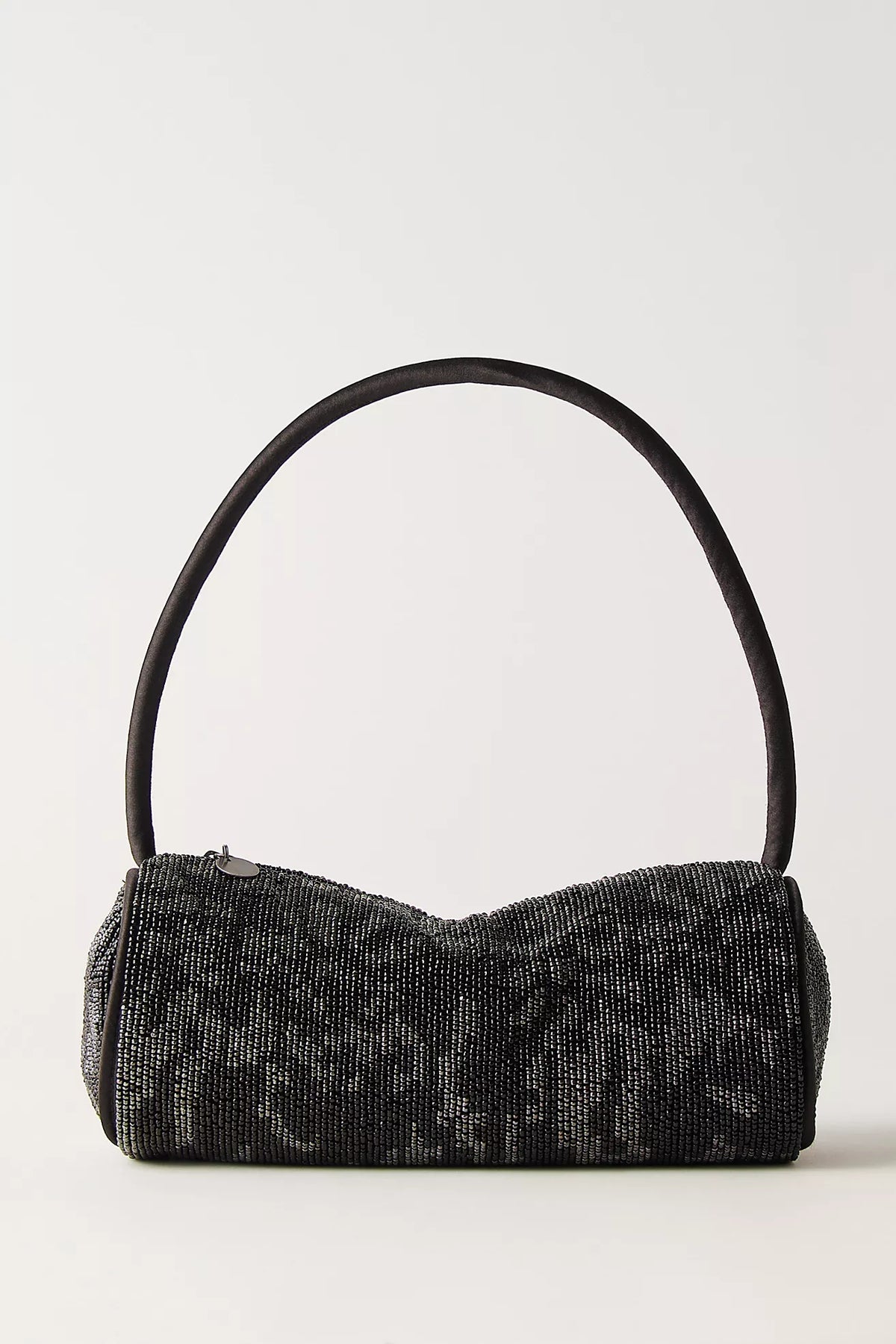 Free People Bailey Beaded Barrel Bag
