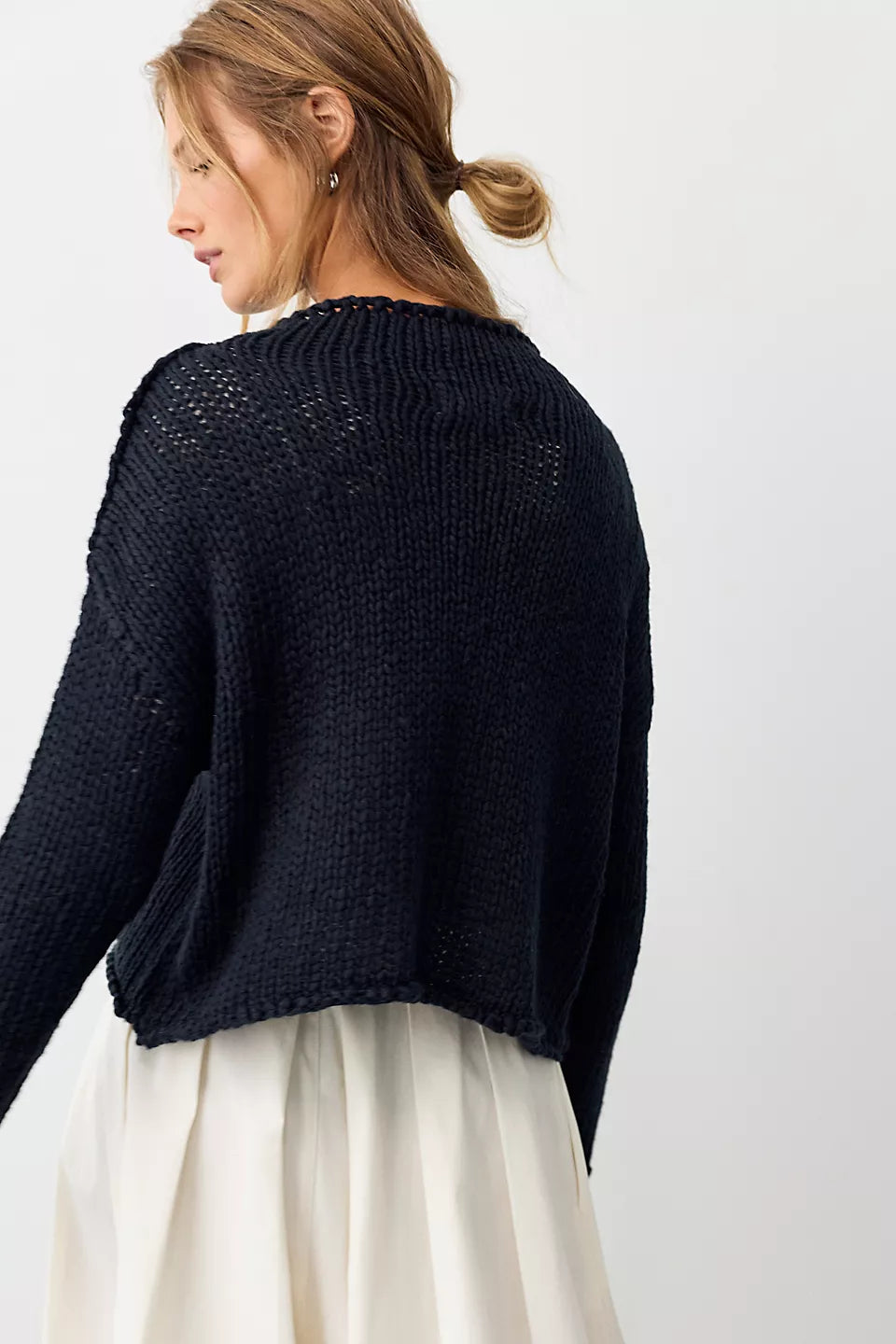 Free People Opal Sweater Black