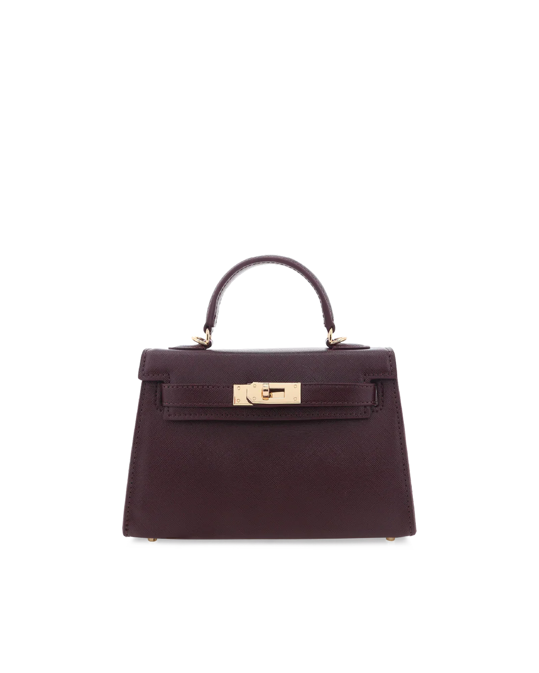 Hariette Bag Chocolate Saffiano