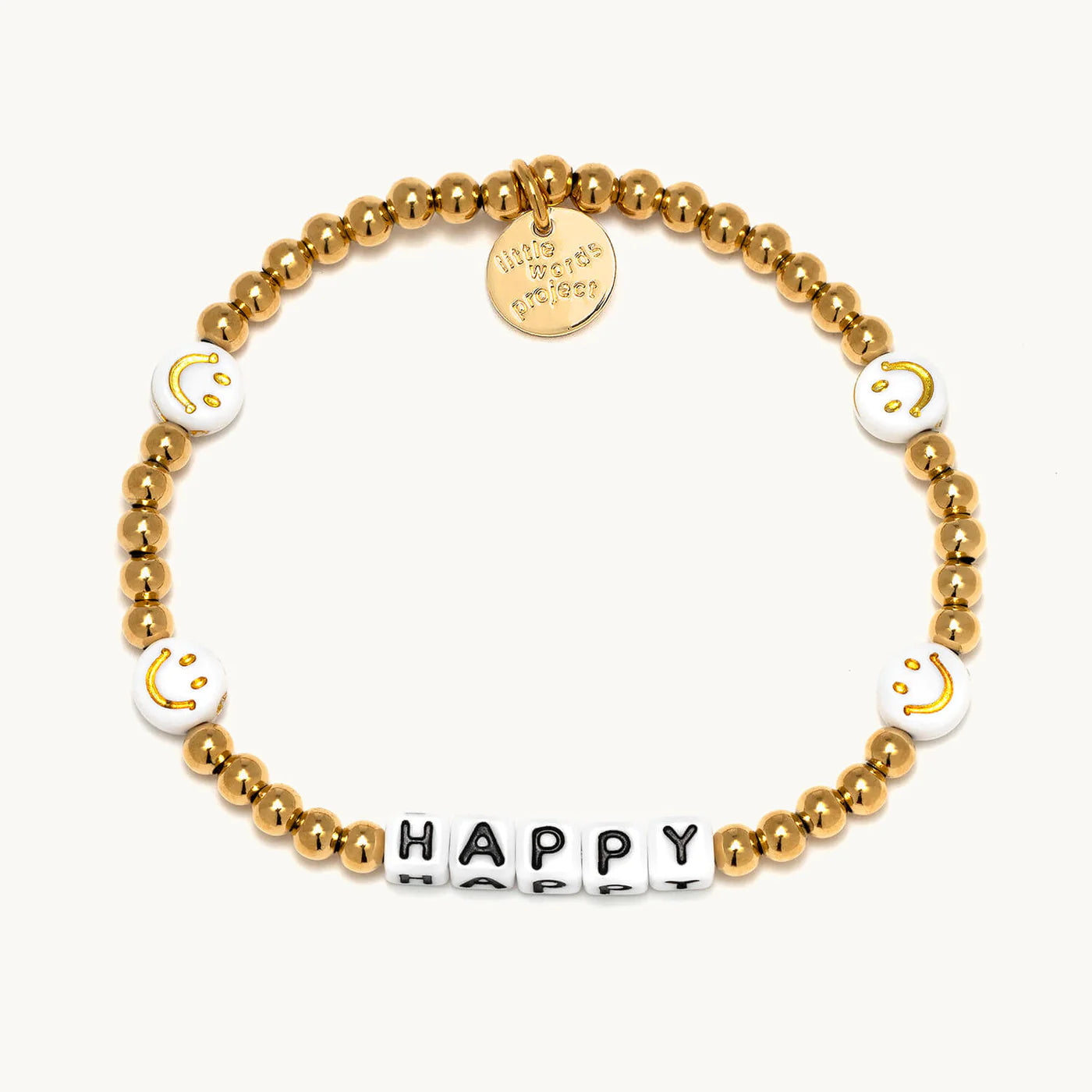 Happy Bracelet | Gold Plated