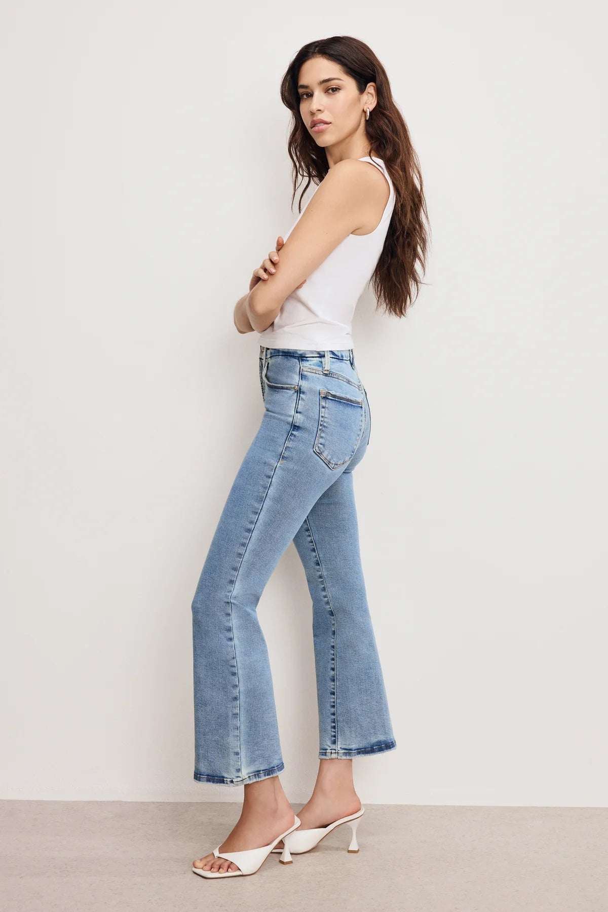Good Legs Crop Mini Boot