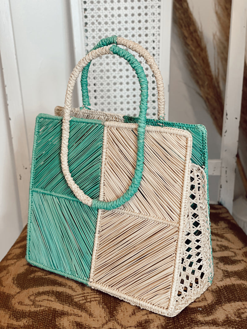 Apaya Cristina Bag | Aqua Natural