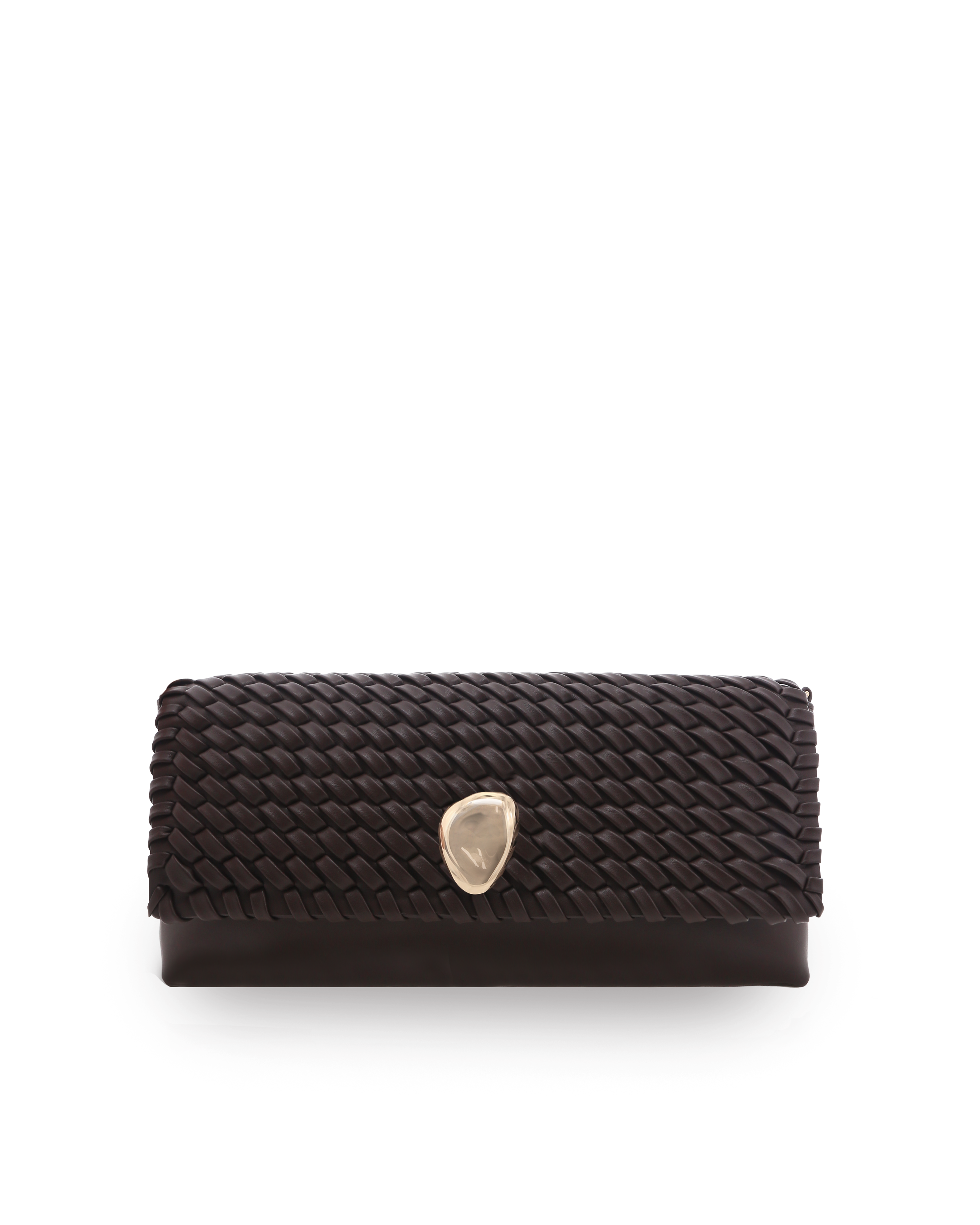 Billini Leilah Clutch Bag Chocolate
