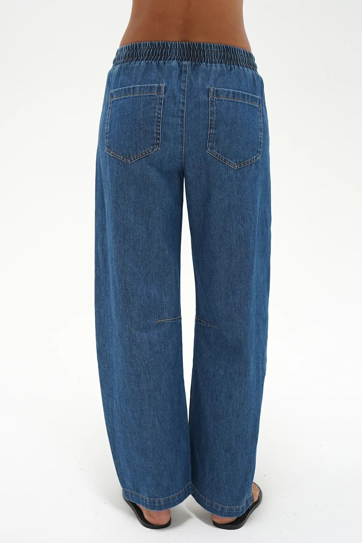 LNA | Lennon Pant | Soft Denim