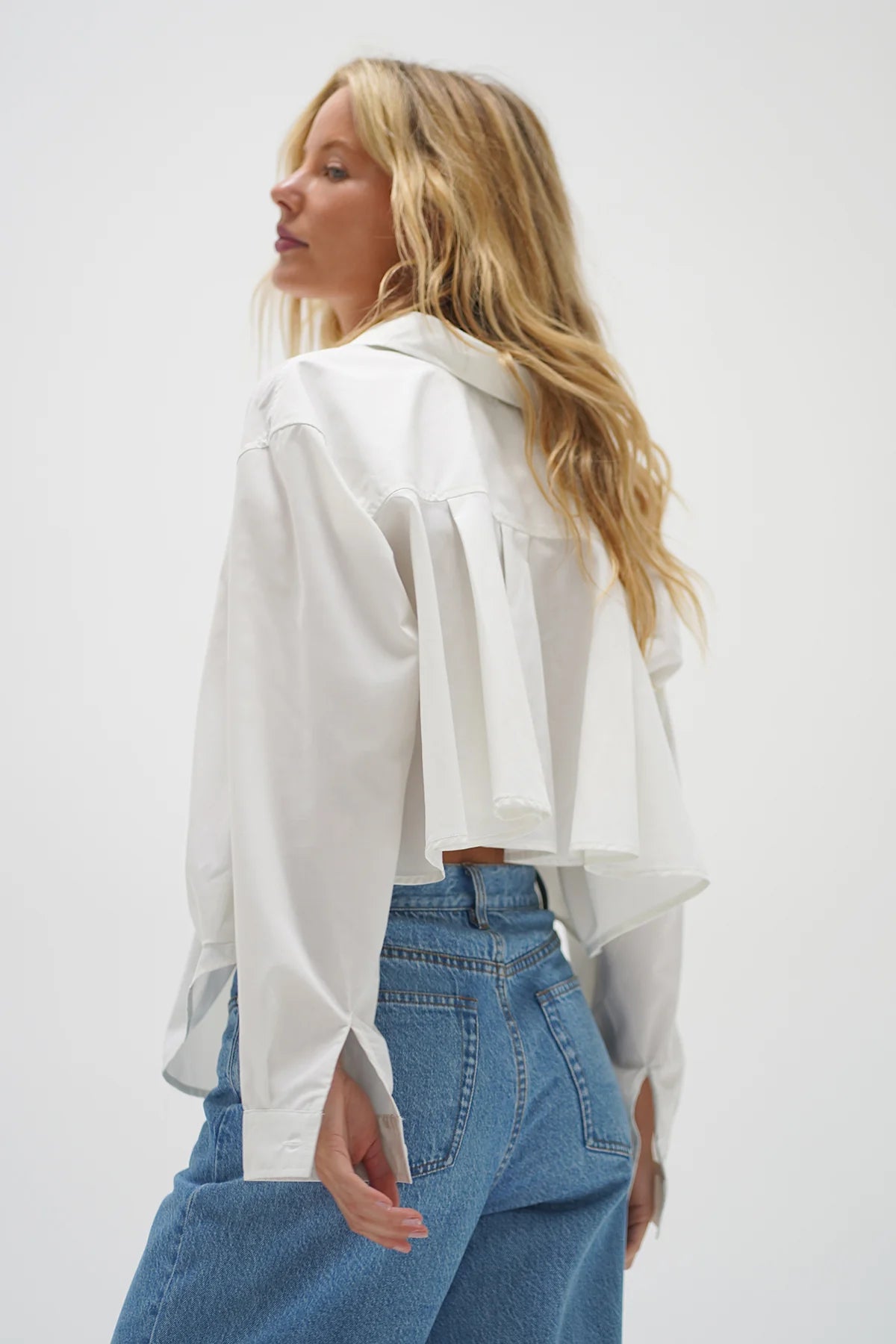 LNA | Valyria Blouse | Vapor