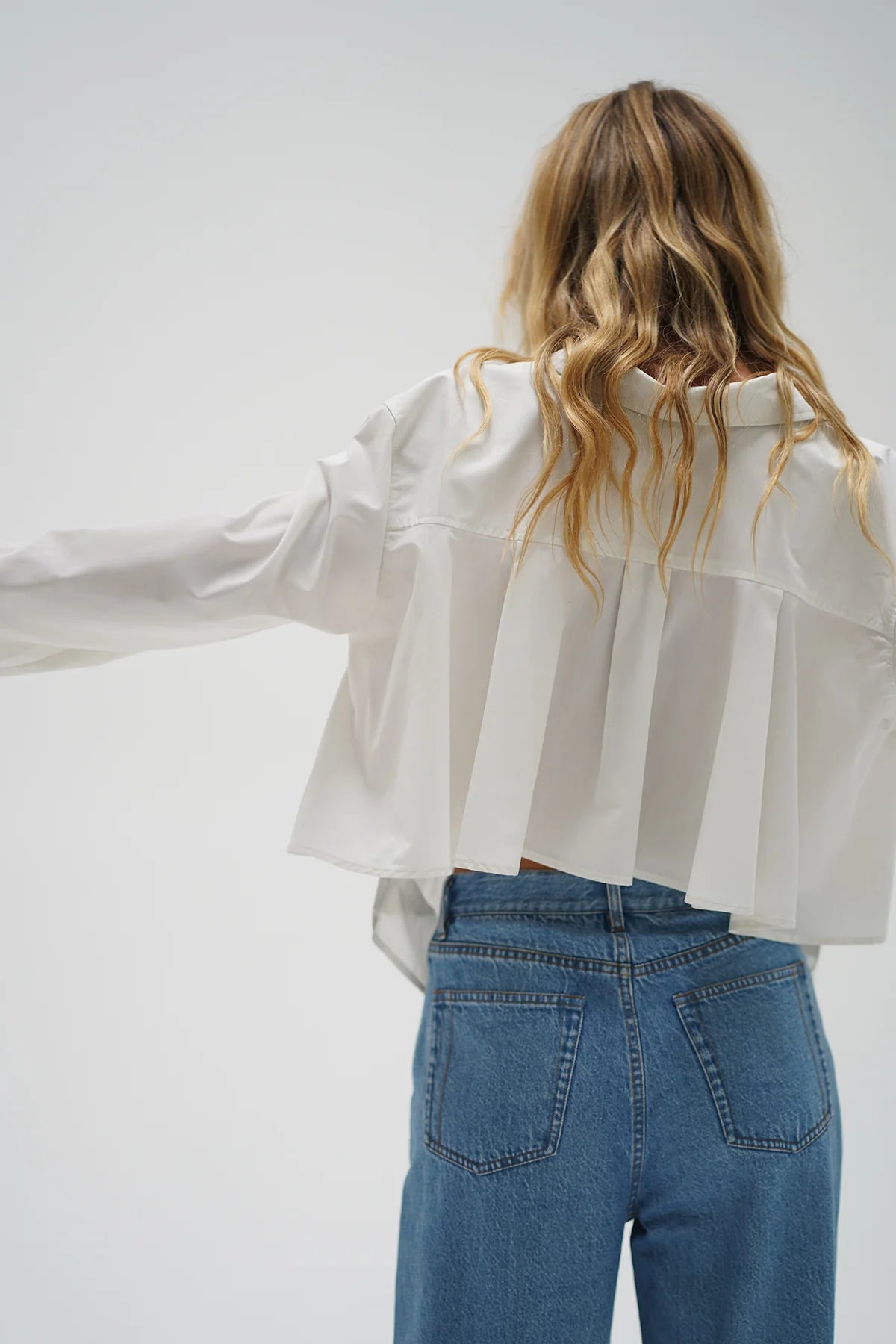LNA | Valyria Blouse | Vapor