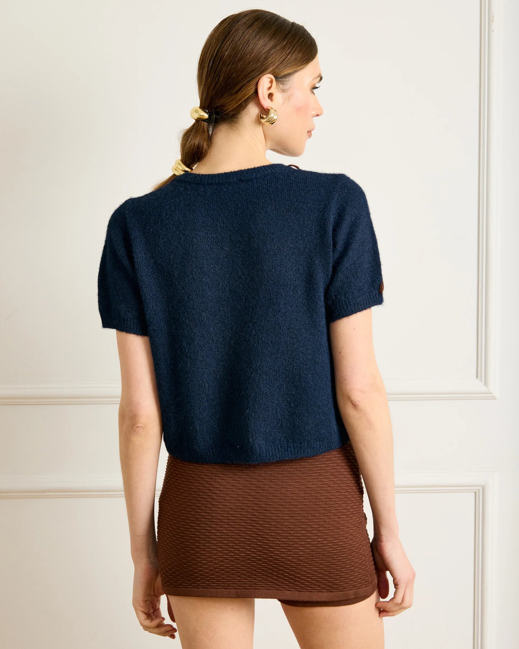 Hessa Short Sleeve Cardigan