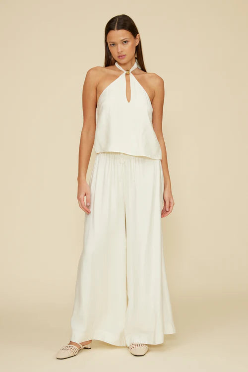 Willa Halter Top | Ivory